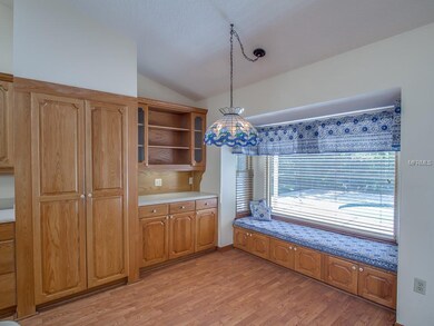 Eat - In kitchen area with extra seating and stora