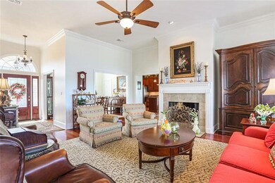 Another view of the living room, overlooking the f