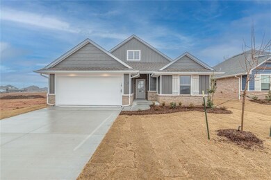 Craftsman-style home with a garage
