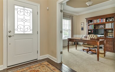As you enter the two story entry you will notice t