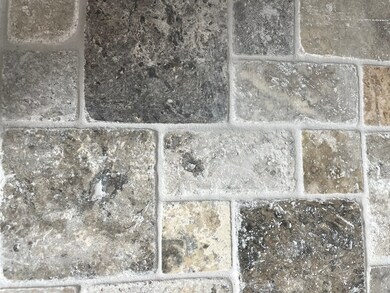 Stone back splash