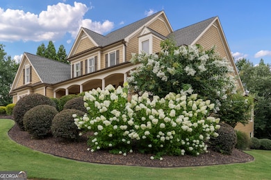 Beautiful shrubbery around the entire property