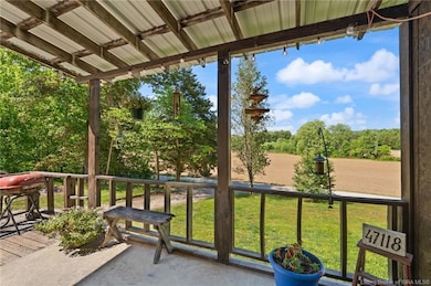 front porch.