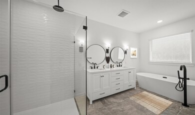 Relaxing primary bath (*Photo not of actual home a