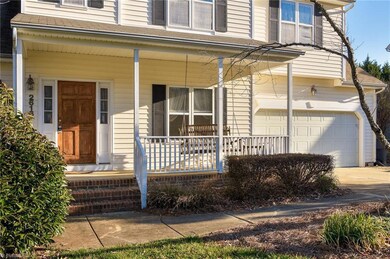Covered front porch and the swing will stay!