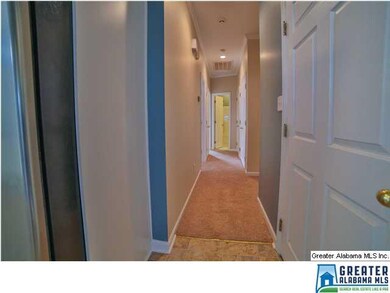 View down the hallway