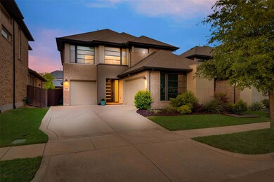 Beautiful elevation with 3 car garage.