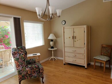 Family room opens to the backyard