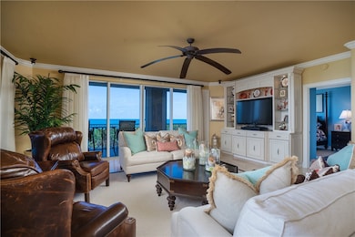Living room from kitchen bar top.