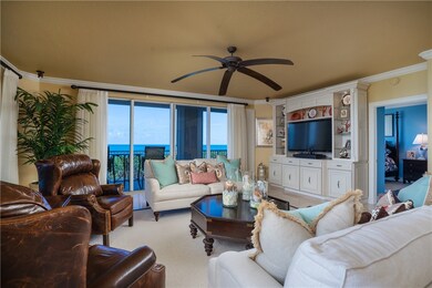 Living room from kitchen bar top.