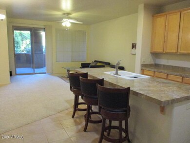 View to private patio