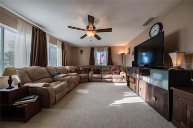 Entertain friends and family in your generously sized living room