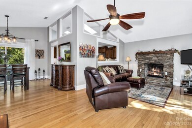 Main level Living (upstairs)