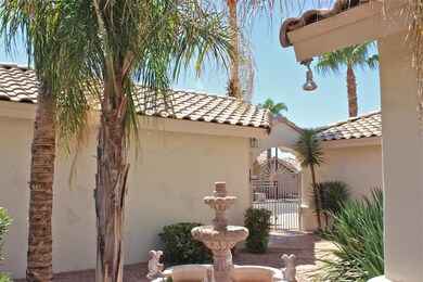 Courtyard, tastefully landscaped