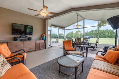 A true party room adjoins the screened in porch wi