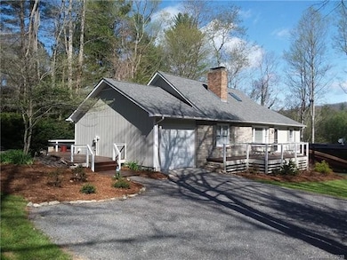Upper garage and main level entry