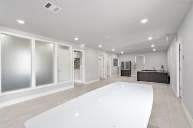 Large open office space and meeting area