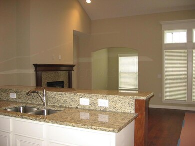 View of great room from kitchen