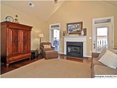 View of Great Room looking out onto the covered Pa
