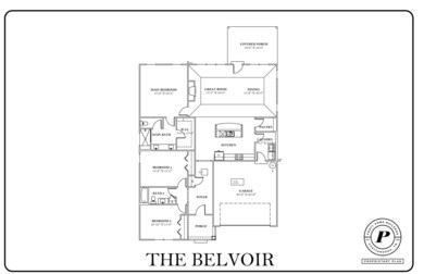 Homesite 76 Belvoir Home Plan Layout