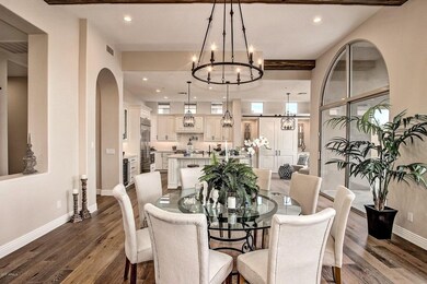 Dining from living room