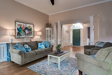 Lots of hardwood floors