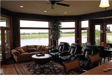 Spacious Living Area with Fabulous Lake Views
