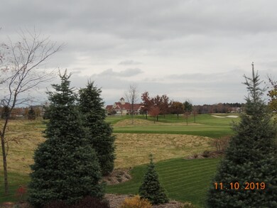 Golf course view from deck