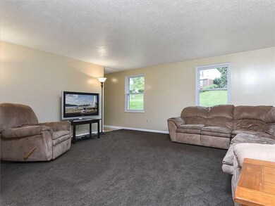 Living Room. Light fills the spacious living room 