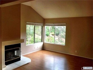 Family Room with Fireplace and View