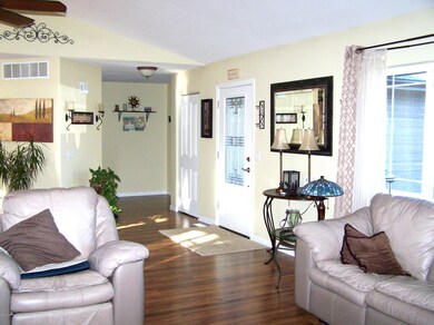 Sunny entryway to spacious living areas
