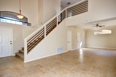 Open living room space