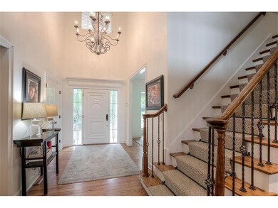 Front Entry, beautiful designer chandelier with in