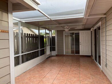 Private Covered & Screened Lanai