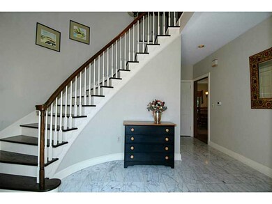 Entry/Foyer. Gracious two-story entry with marble 