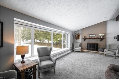 Living Room with Gas Log Fireplace