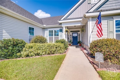 House main walkway and entrance