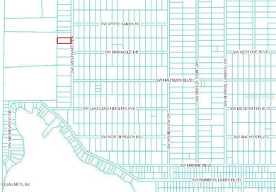 Westwater Drive map zoomed out
