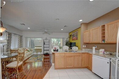 Unit A Great Room, Wood and Tile Floors, Granite C