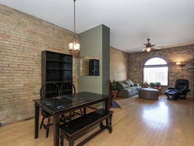 The main floor flows seamlessly from the living ro