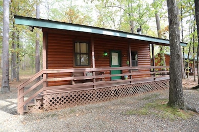 View of log cabin