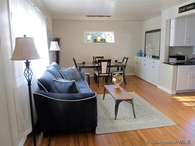 This is the view inside the front door.