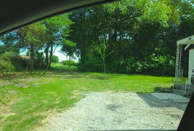 Level lot with trees