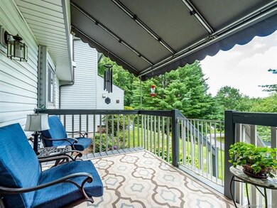 Enjoy the breeze and views from the back deck.