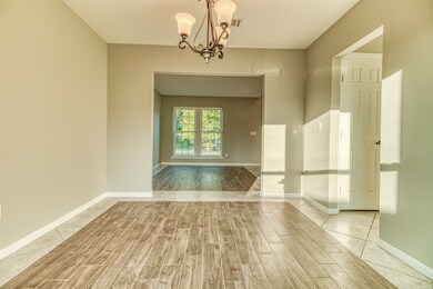 Dining room looking towards the  living room area