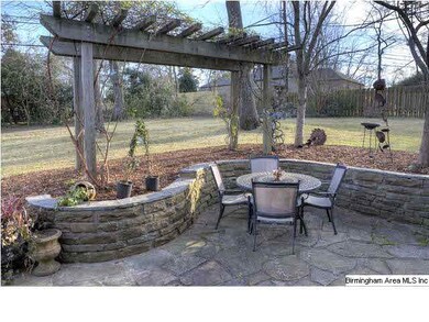 Patio off den