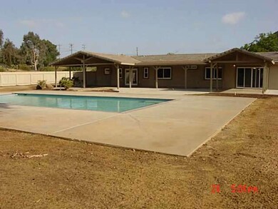(area around pool inside fence is hydro-seeded)