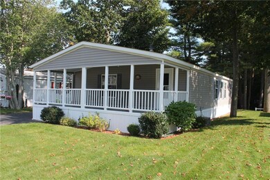 Oversized front porch