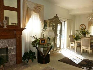 Living Room adjacent to Dining Room, leads out thr