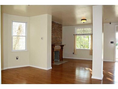 1st Floor Plan. View of Dining room into living ro